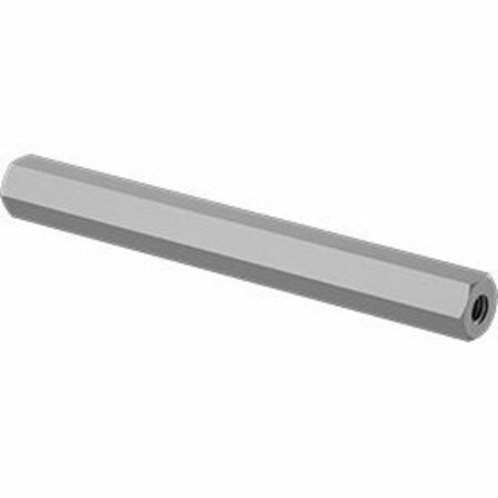 BSC PREFERRED Aluminum Turnbuckle-Style Connecting Rod 3 Overall Length 6-32 Internal Thread 8419K129